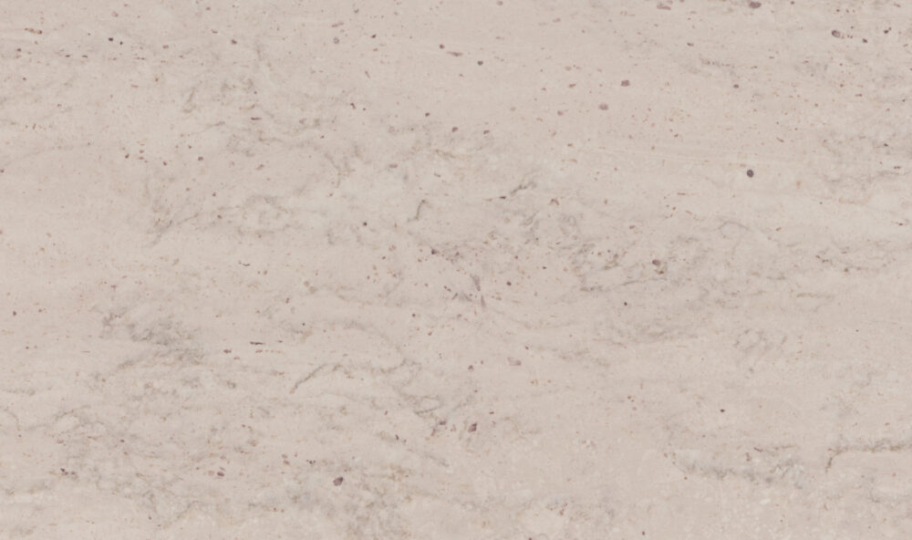 “Detailed veining and matte texture of TD09 Travertine engineered stone